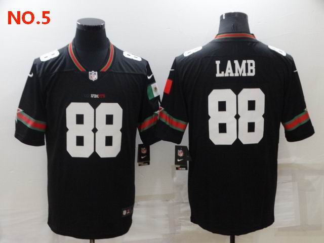 Men's Dallas Cowboys #88 CeeDee Lamb Jersey NO.5;